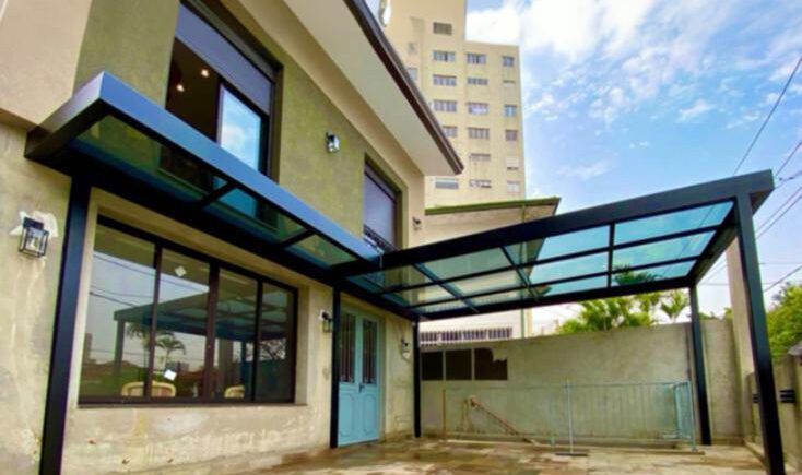 Pergolado metálico comercial de alto padrão - design e sofisticação por HBFER